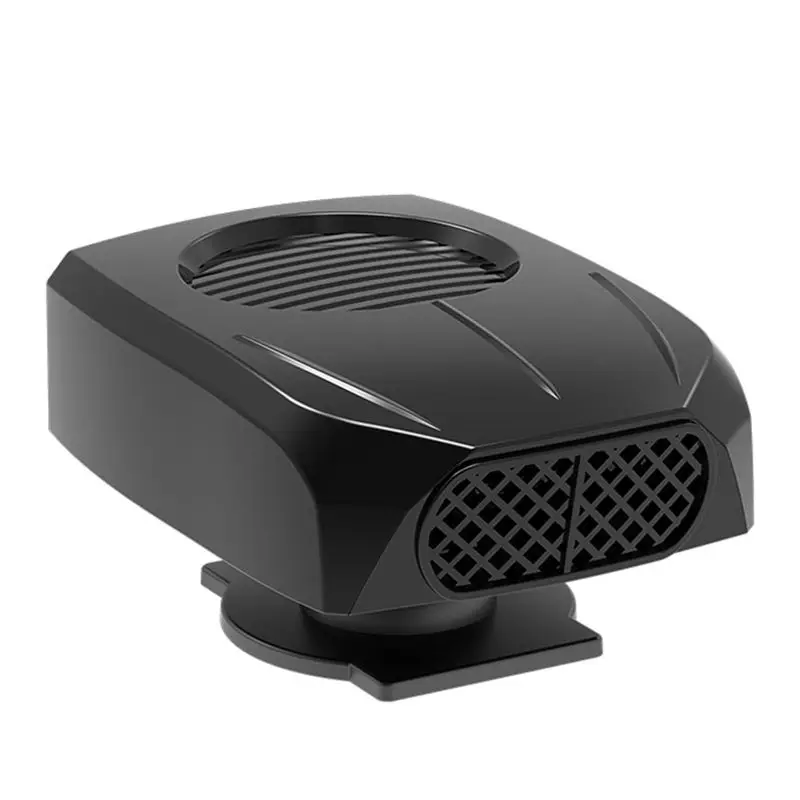 AU28-12V Electric Car Heater Air Cooler Fast Heating Car Cooling Heating Fan Plugs Into Car Lighter For Winter Humid Weather