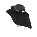 Black solar fan