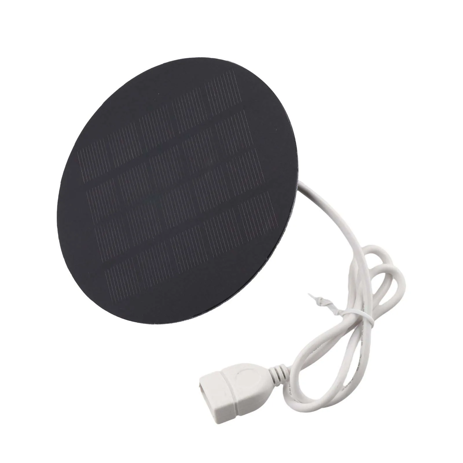 For Travel for Outdoor Adventures 2W Solar Charger for Outdoor Power Charger High Conversion Rate Low-Light Efficiency