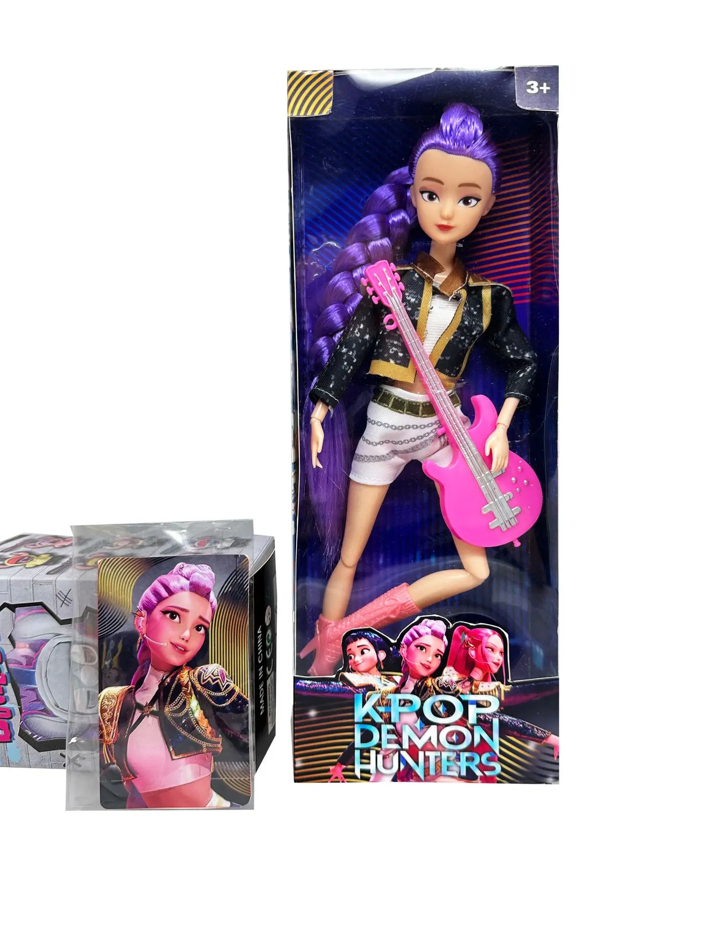 @@Vinyle poupée jouets Kpop démon chasseurs figurine jouet Rumi Mira Zoey belle princesse bébé fille en plastique bricolage jouet pour les filles_@