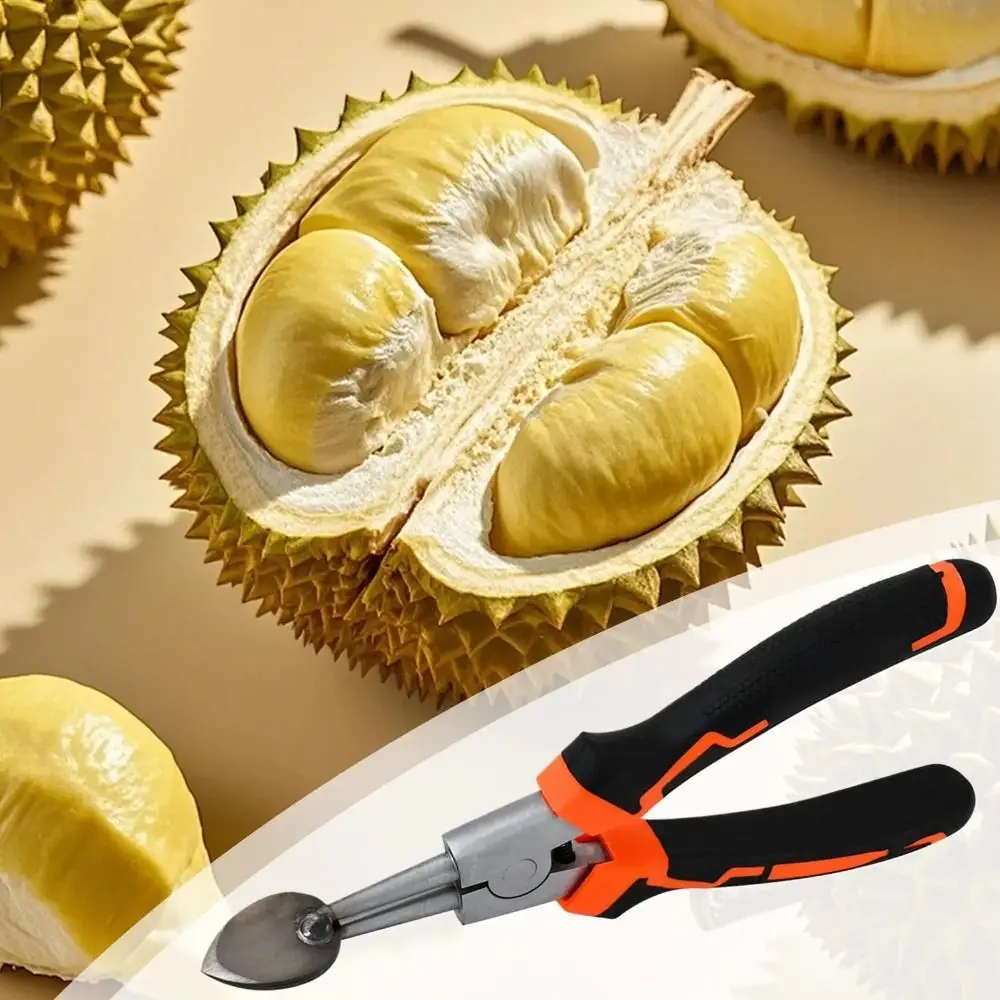 Durable Durian Opener Multiuse Easily Opening Fruit Opening Tool Hand Tool Ergonomic Durian Peel Breaking Tool Kitchen