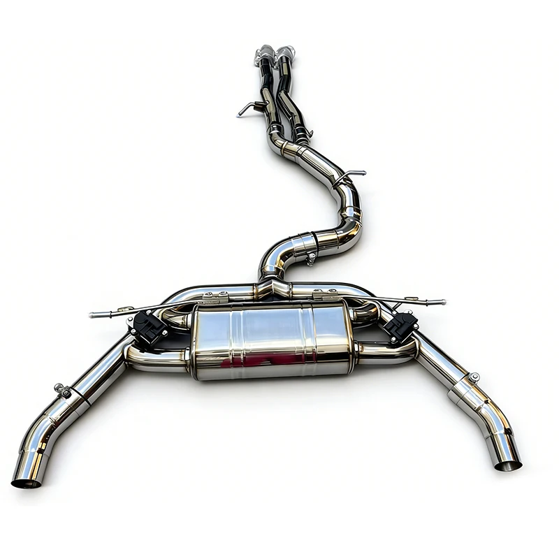 SDO Valvetronic Catback Exhaust Pipes for RS3 8Y Facelift 2024-2025 304 Stainless Steel GPF-Back Valved Exhaust System