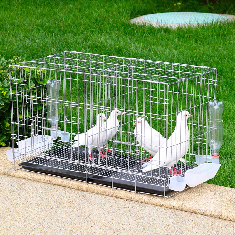 

Pigeon Breeding Foldable Portable Safe Comfortable Easy Clean Escapeproof Antitheft Pairing Detachable Feeder Pet