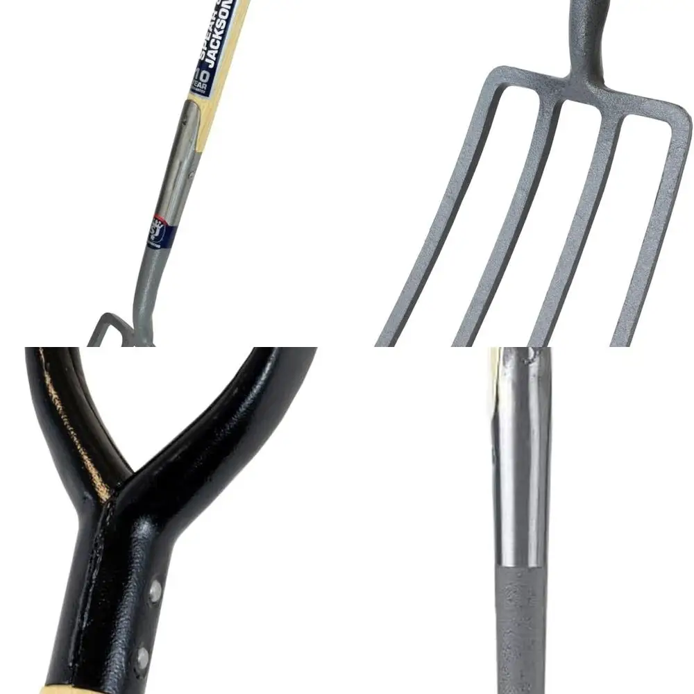 

Sturdy Neverbend Pro Grade Garden Fork