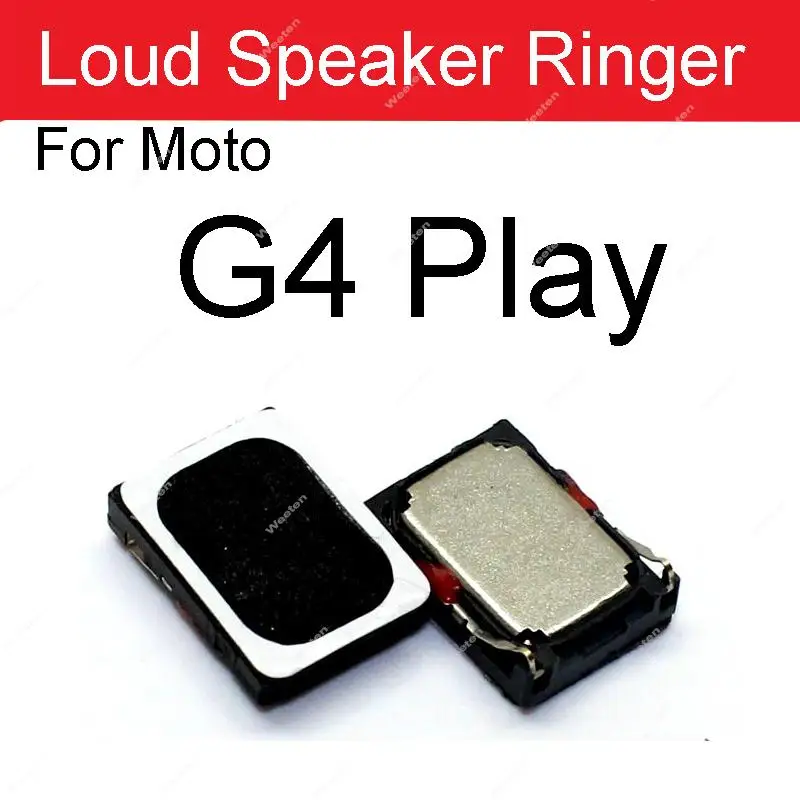 2Pcs/Lot, Buzzer Ringer Loud Speaker Loudspeak For Moto G2 G3 G4 G5 G6 Plus Play G7 Power G7 Play G8 Plus G9 Power Loudspeaker