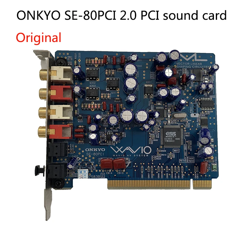 

Original for ONKYO SE-80PCI 2.0 PCI sound card Support XP Win7 32bit with high qualtiy