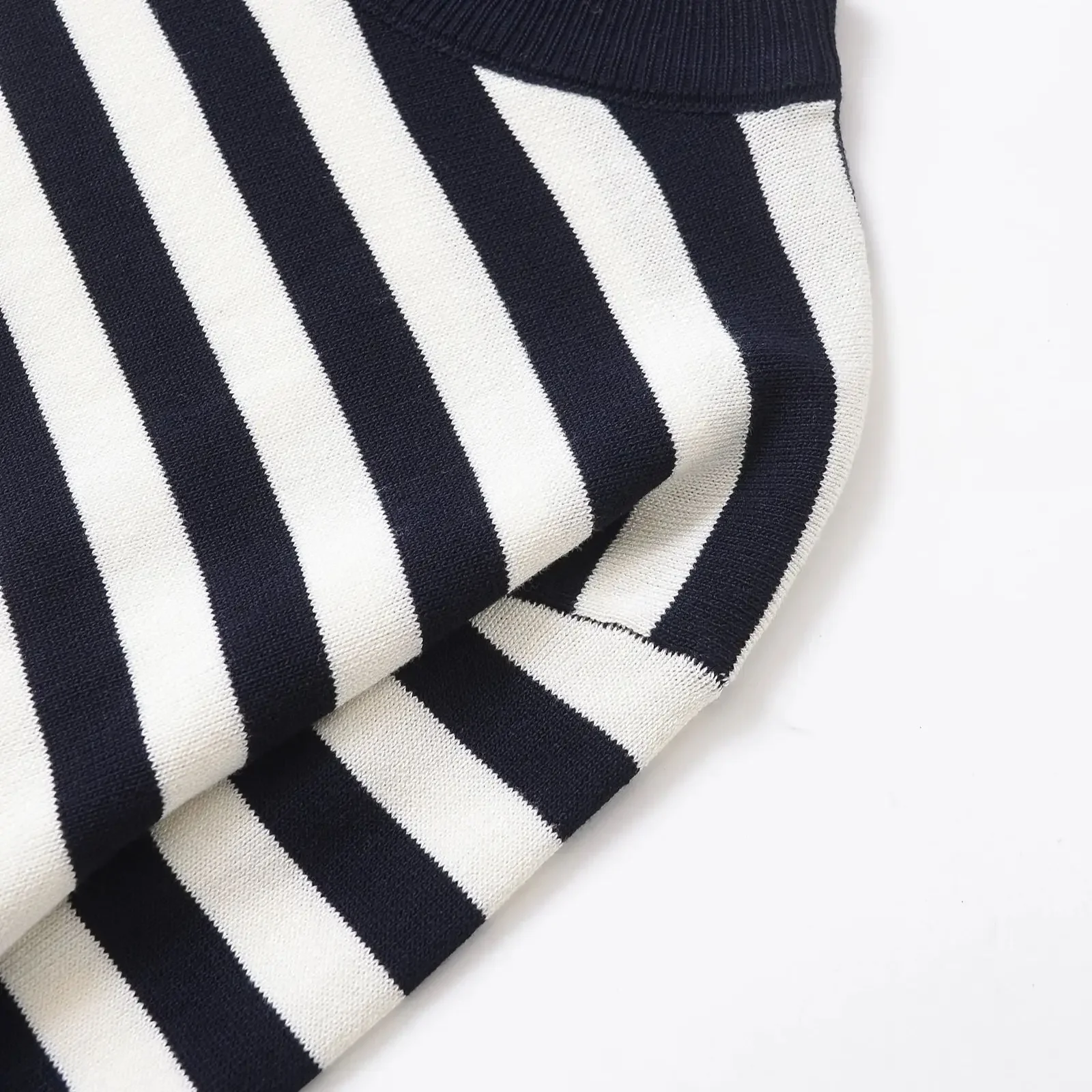 Vrouwen Y2k Elegante Dunne Lente Vrouwen Casual Gestreepte Lange Mouw Gebreide Trui Trui Truien Bovenkleding 5536009