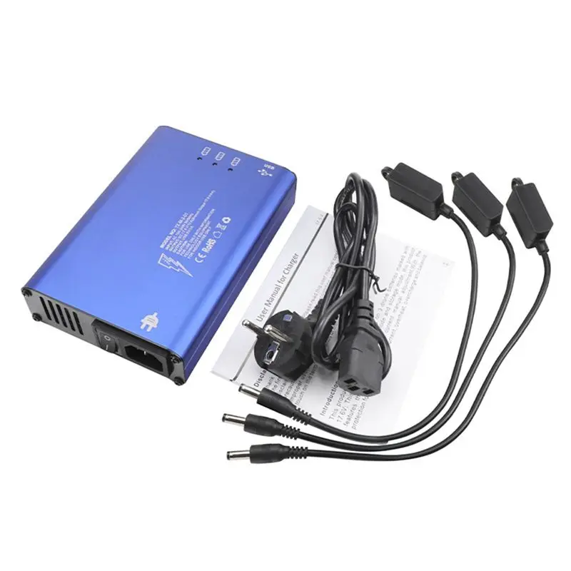 

【A17Z】For DJI For 2 Battery Hub 4In1 Charging Hub For 2 Series Drone Controller/Battery Compatible