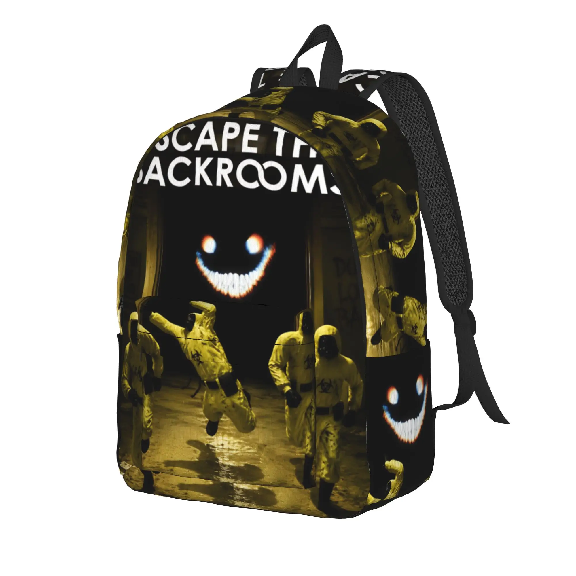 the backrooms 2026 movie Fashion Backpack Sports High School Work  Daypack for Men Women Laptop Canvas Bags