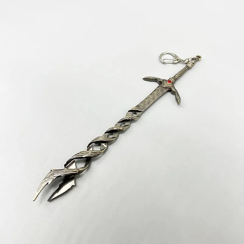 

22cm Godslayer's Greatsword Game Merchandise 1:6 Metal Weapon Models Keychain Home Ornament Crafts Collection Equipment Toys Boy