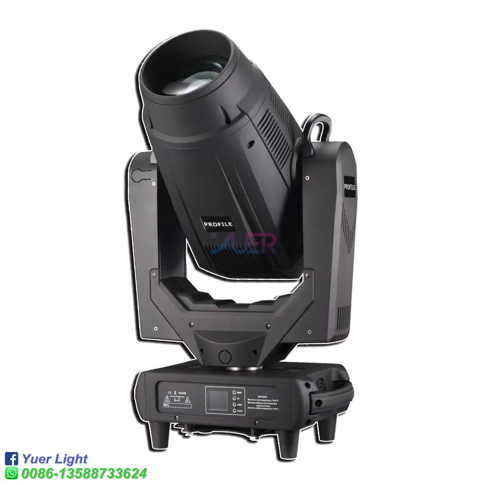 2Pcs/Lot 600W CTO CMY Profile Frame Moving Head Spot Beam Wash Stage Light Professional Framing System Cutting DJ Disco Party