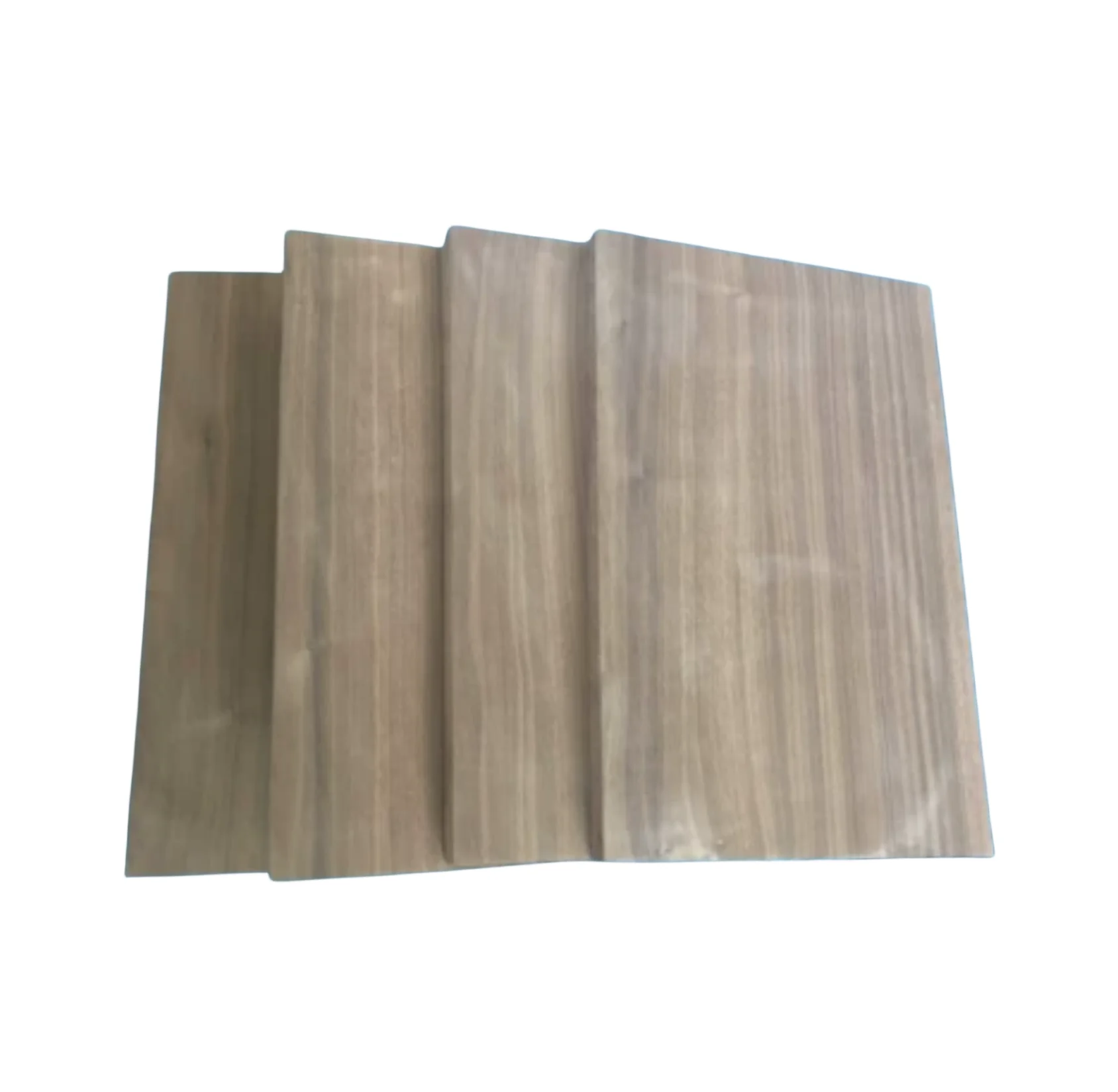 2pcs Thick:10mm Length:300/250/200mm Width：100mm North American black walnut thin plate DIY decorative panel