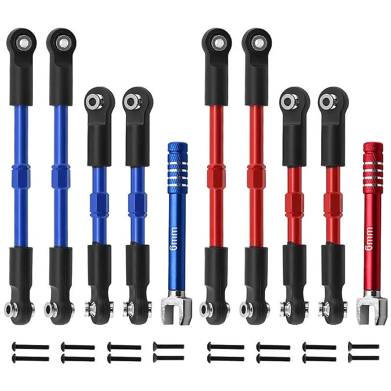 

Metal Turnbuckles Camber Links Toe Links Set Linkage for ARRMA 1/10 GORGON 4X2 VORTEKS 2WD FURY MEGA 550 QUAKE Upgrade Parts