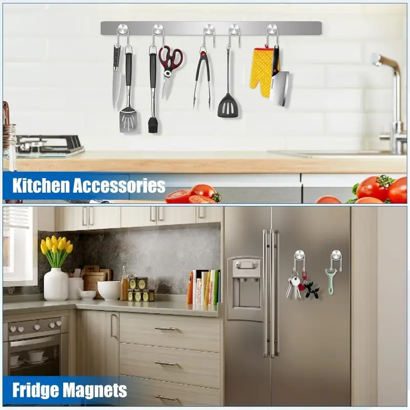Magnetic Hook Cruise Cabin Ship Essentials Magnet Hooks Heavy Duty Strong Magnets Refrigerator Fridge Hanger Storage Holder Hook - Image 5