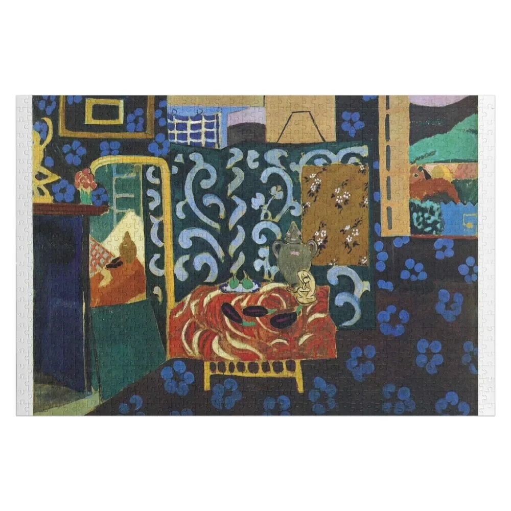 Matisse Still Life with Aubergines Jigsaw Puzzle Custom Wood Adult Wooden Diorama Accessories Children Puzzle