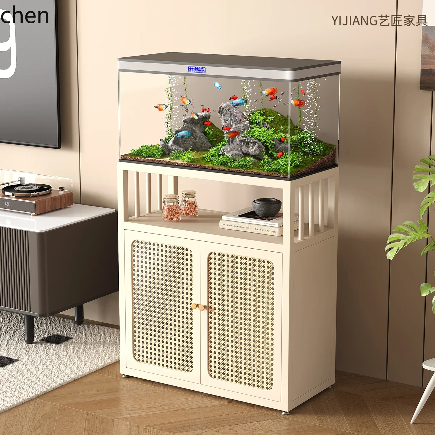 

D1 Fish Tank Base Shelf Dedicated Storage Rack Living Room Multi-layer No Installation Super Heavy-duty Rack