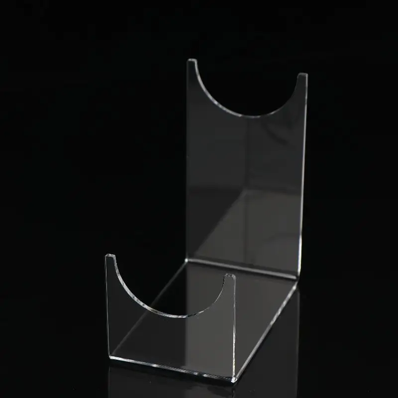 

1/2Pcs Transparent Acrylic Stand Shofar Horn Display Stand Swords Bracket U-shaped Rack Holder For Office Home Decoration
