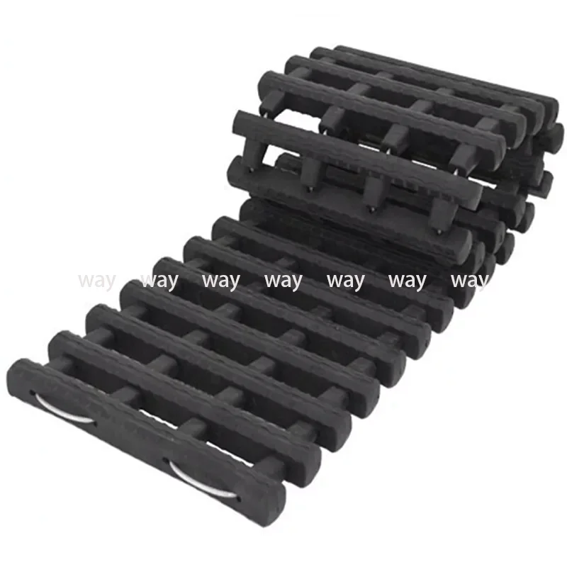 Universal Car Grip Tracks Traction Mat Recovery Traction Mat Portable Emergency Track Tire Ladder For Ice Snow Sand Off-Road