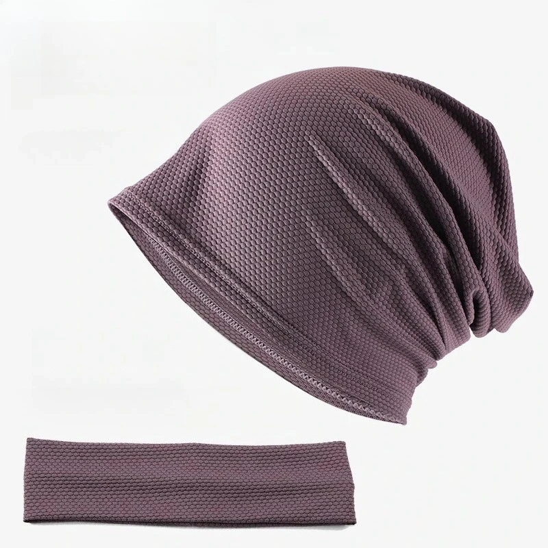 Men Cooling Ice Silk Quick Dry Beanie UV Protection Breathable Sports Cap for Running Cycling Hiking Cross Country
