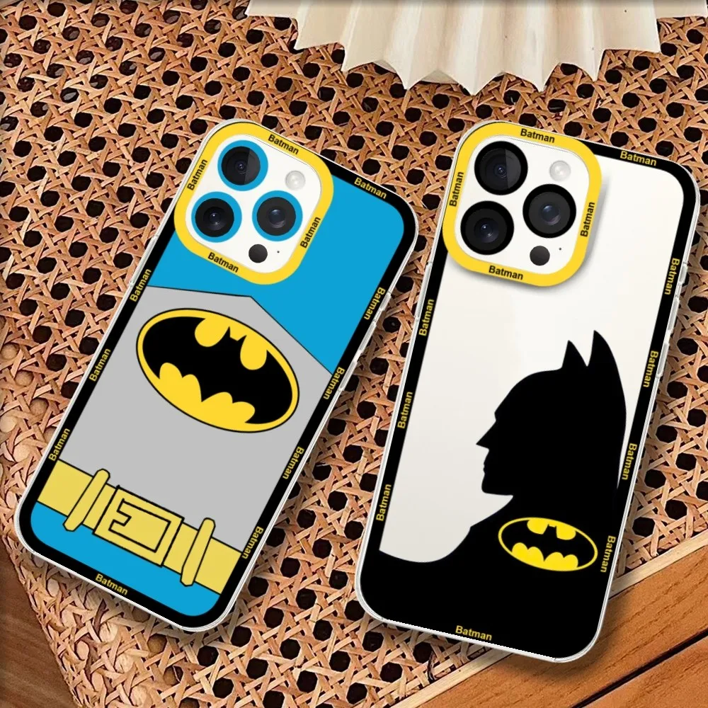 BEAST KINGDOM B-Batman Phone Case For Samsung A51 A32 A53 A22 Transparent border soft shell