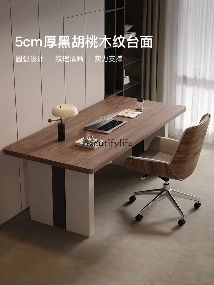 Italian minimalist desk work desk modern minimalist study desk