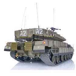 RC Tank 1/16 Heng Long IDF Merkava MK IV TK7.0 3958 360 Turret Rotary Upgrade Edition Toucan Controlled Toys for Boys