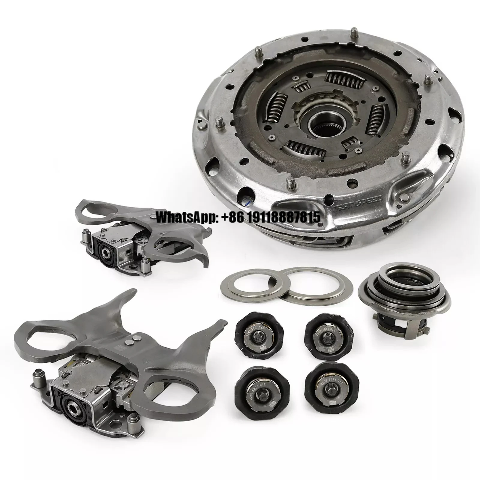 ATX TRANSPEED  6DCT250 DPS6 Auto Transmission Clutch Kit With Fork Bearings Kit Compatible With for Ford Focus Fiesta