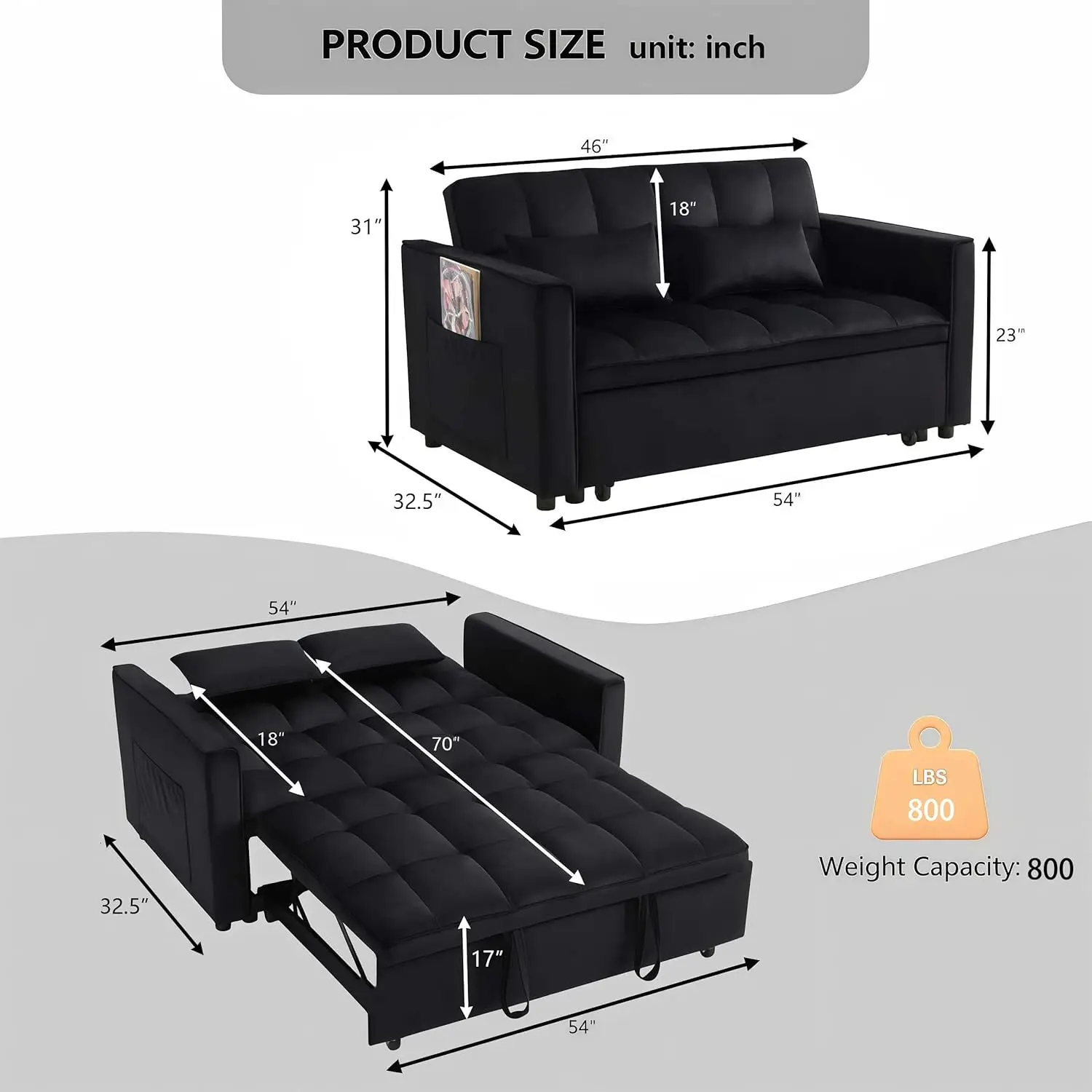 Thumbnail 2 - #24 Best Convertible Sofa Beds to Buy In 2026