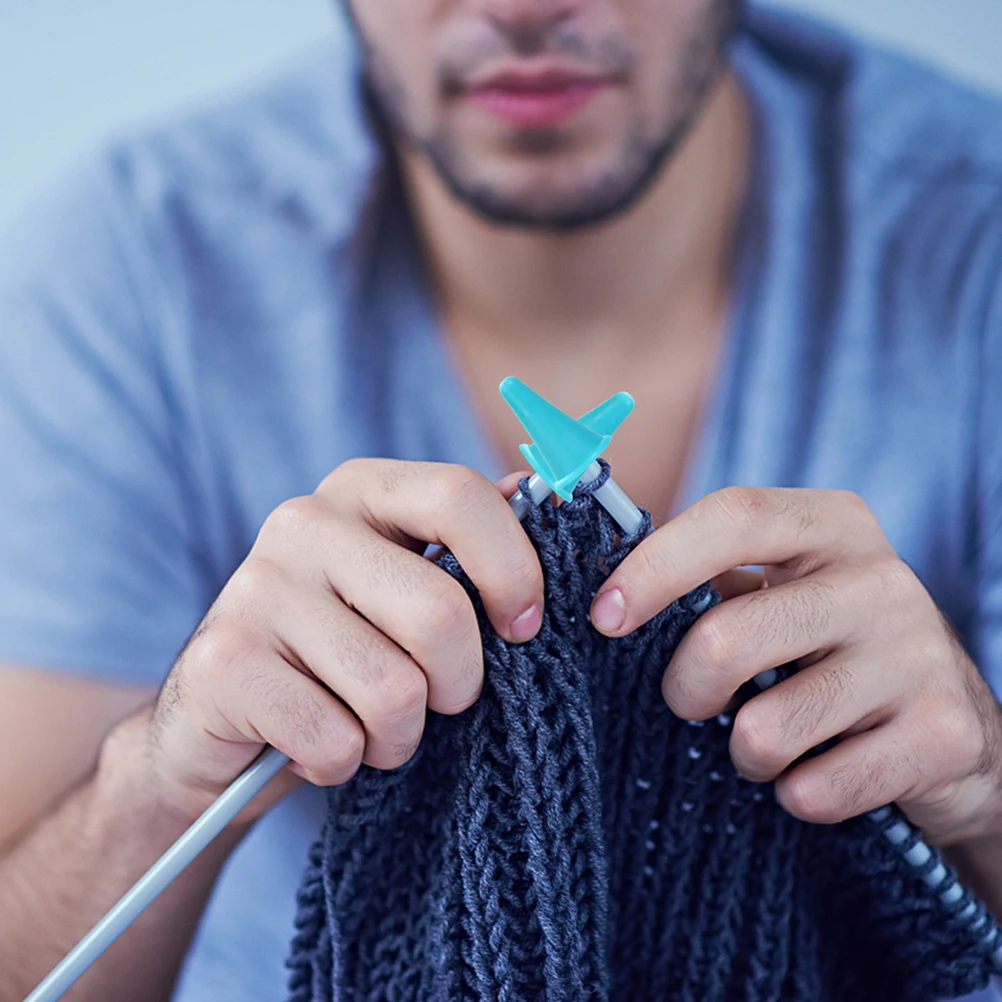 

12pcs Silicone Knitting Needle Point Protectors Anti-Slip Needle Guard For Knitting Crocheting Sewing Diy Handicraft Tools