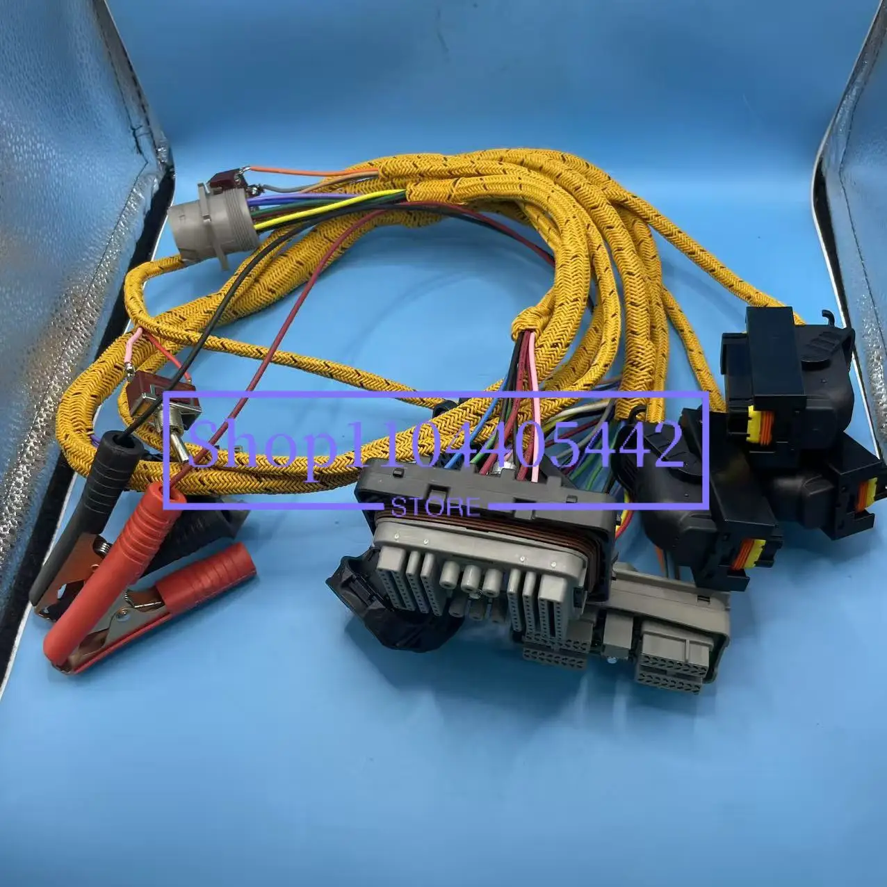 ECU Monitor Testing Wiring Harness D 320D 320GC 330GC  Engine Diagnostic Start Cable for Parts