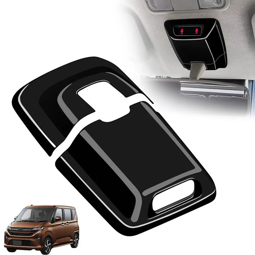 

For Daihatsu MOVE 2025 2026 ABS Carbonfiber Emergency Accessories Indicator Housing Roof Light Frame Decorative Interior Co T3N8