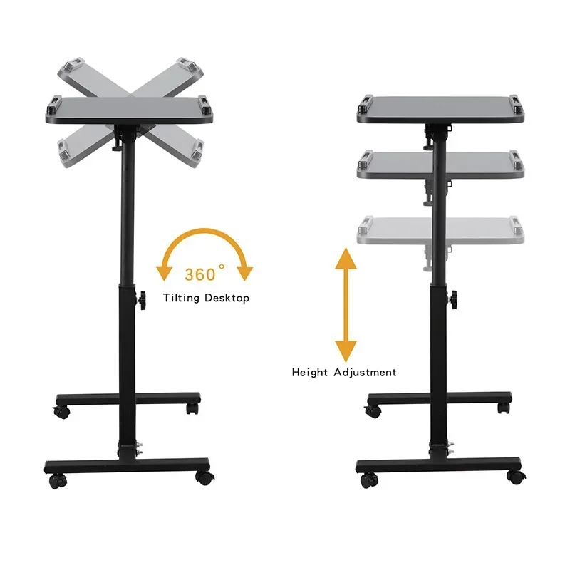Lifting and Tilting Bedside Desk