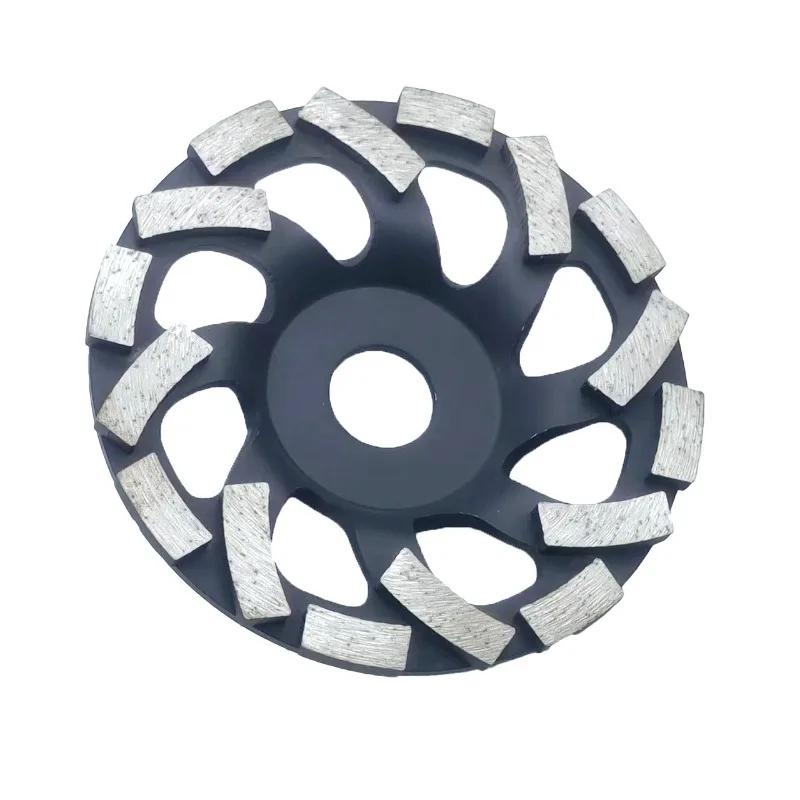 For 125Mm Diamond Shaped Bowl Grinding Disc 5 Inch Diamond Cup Wheel, Stone Concrete Granite Grinding Wheel