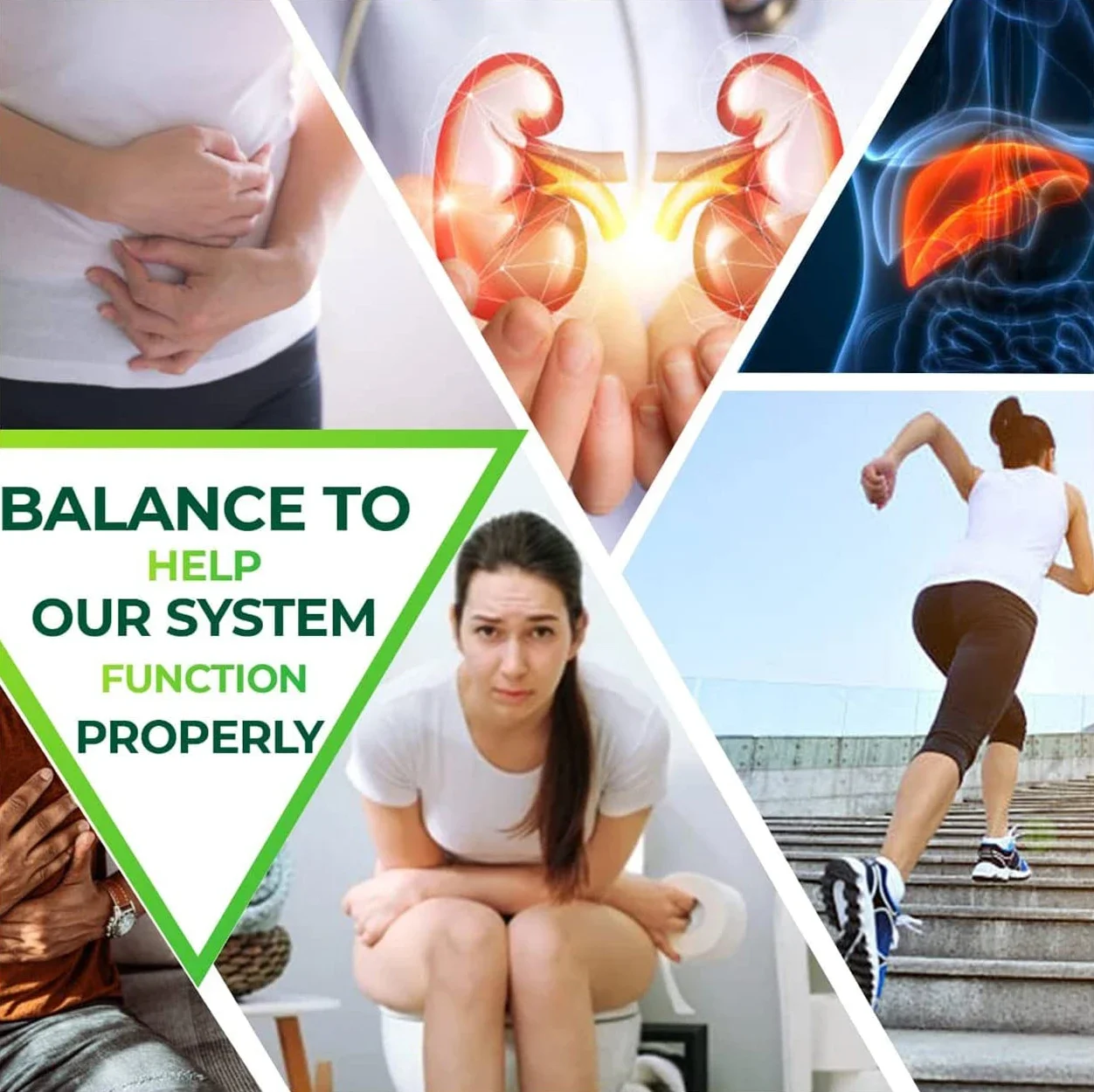 10 Days Happy Colon Capsules - Relieve Gastrointestinal Bloating and Constipation, Promote Digestion and Intestinal Worm Health