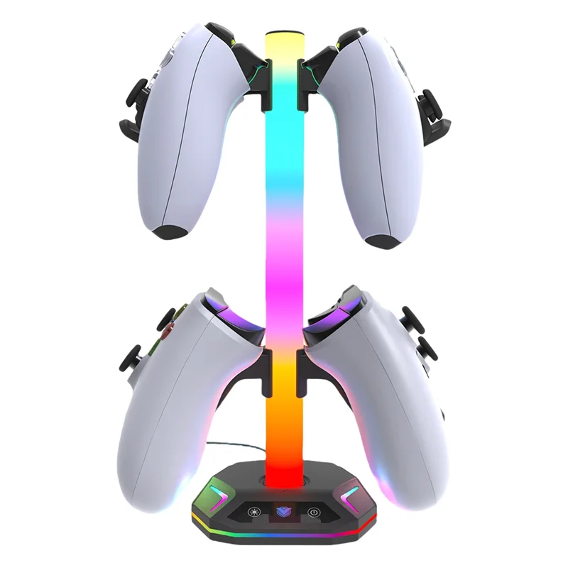 PS5 게임 패드 스탠드 용 ABJF-헤드폰 스탠드 스위치 라이트 게임 패드 스탠드 용 헤드폰 라이트 스탠드