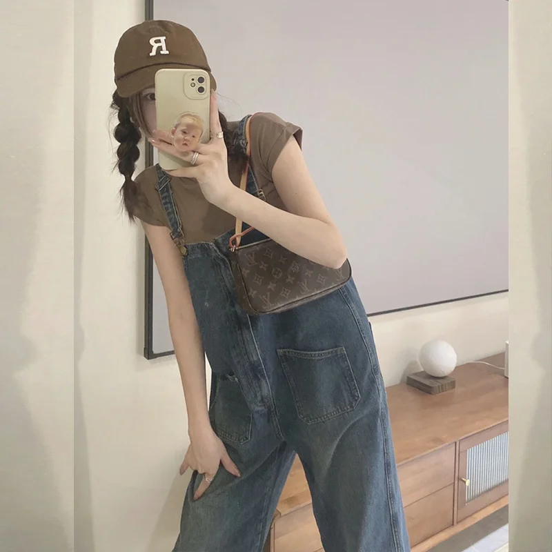 

Jumpsuits For Women Womens Overalls Aesthetics Gray Elegance Match Classy Tieup Splicing Layer Flashing Yellow Furry Highquality