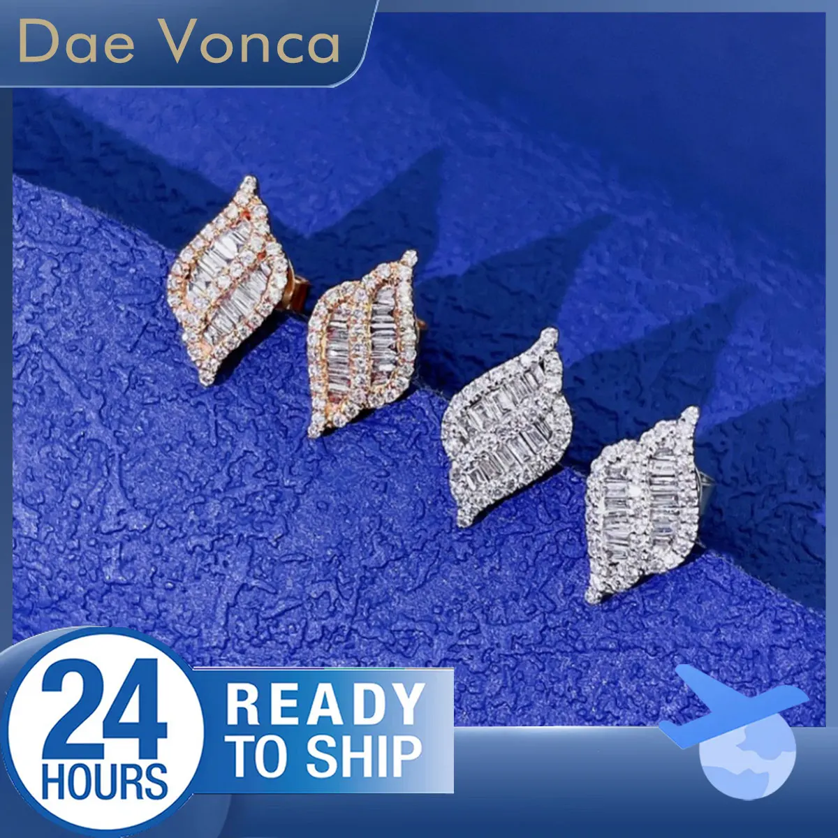 

Серьги-гвоздики из 18-каратного золота с натуральными бриллиантами, комплект багетов и круглых бриллиантов, уникальные серьги с бриллиантами в оправе для подарка на день рождения