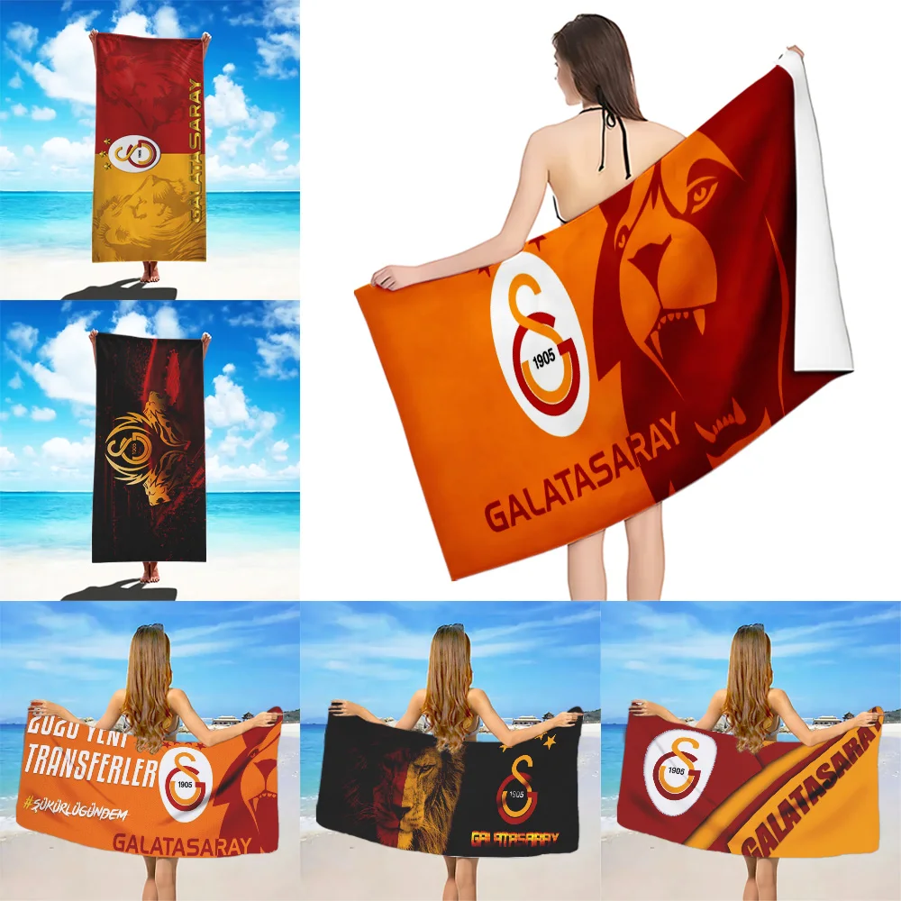 

Football Club Beach Towel Microfiber Sand Free Quick Dry Soft Sandproof Pool Towels Gift for G-Galatasarays Women Travel Camping