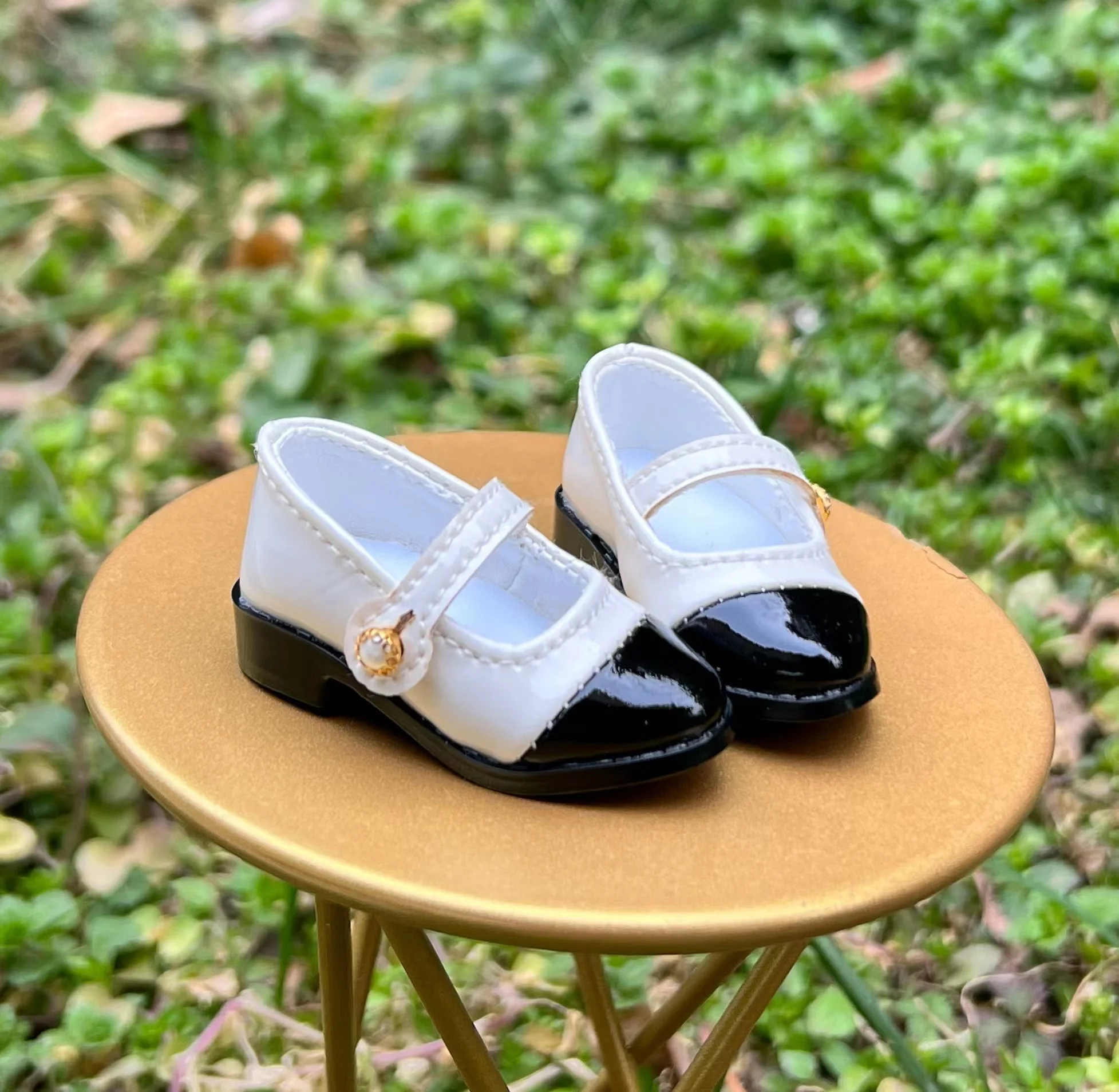 L01-X005 giocattolo per bambini 1/6 1/4 gl BJD DD SD MSD scarpe da bambola colore misto Scarpe in pelle a punta affilata 1 paio