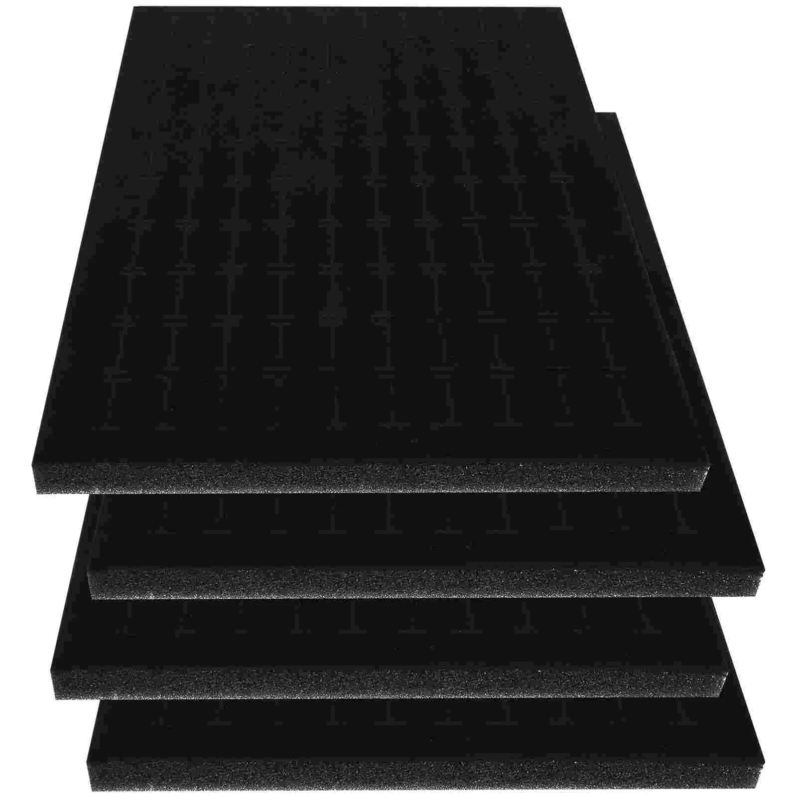 

4 Pcs Jewelry Box Pad Sponge Earring Tray Drawer Mat Stud Holder Insert Display Child Bracelet Stand