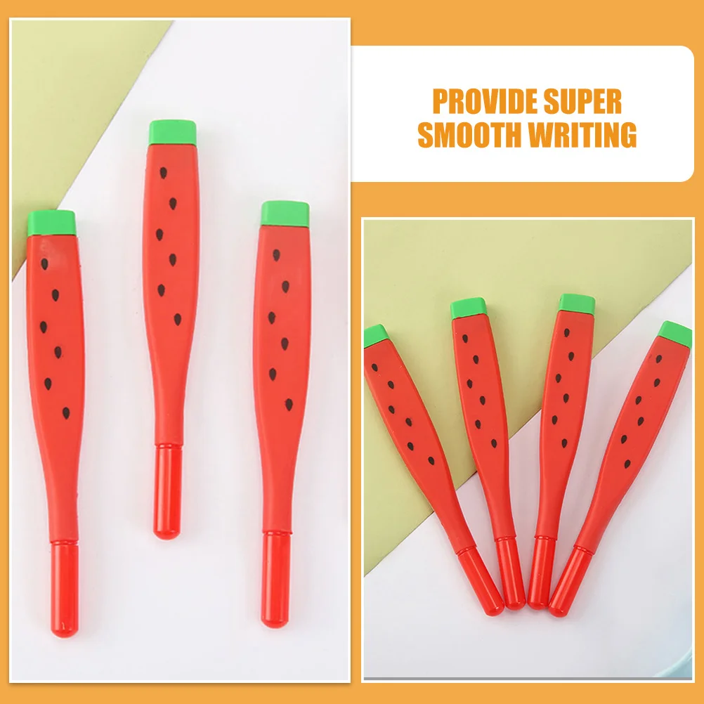 

12Pcs Watermelon Gel Pens Creative Cartoon Writing Pen for Students School Supplies Note Taking and Gift Creative Pens