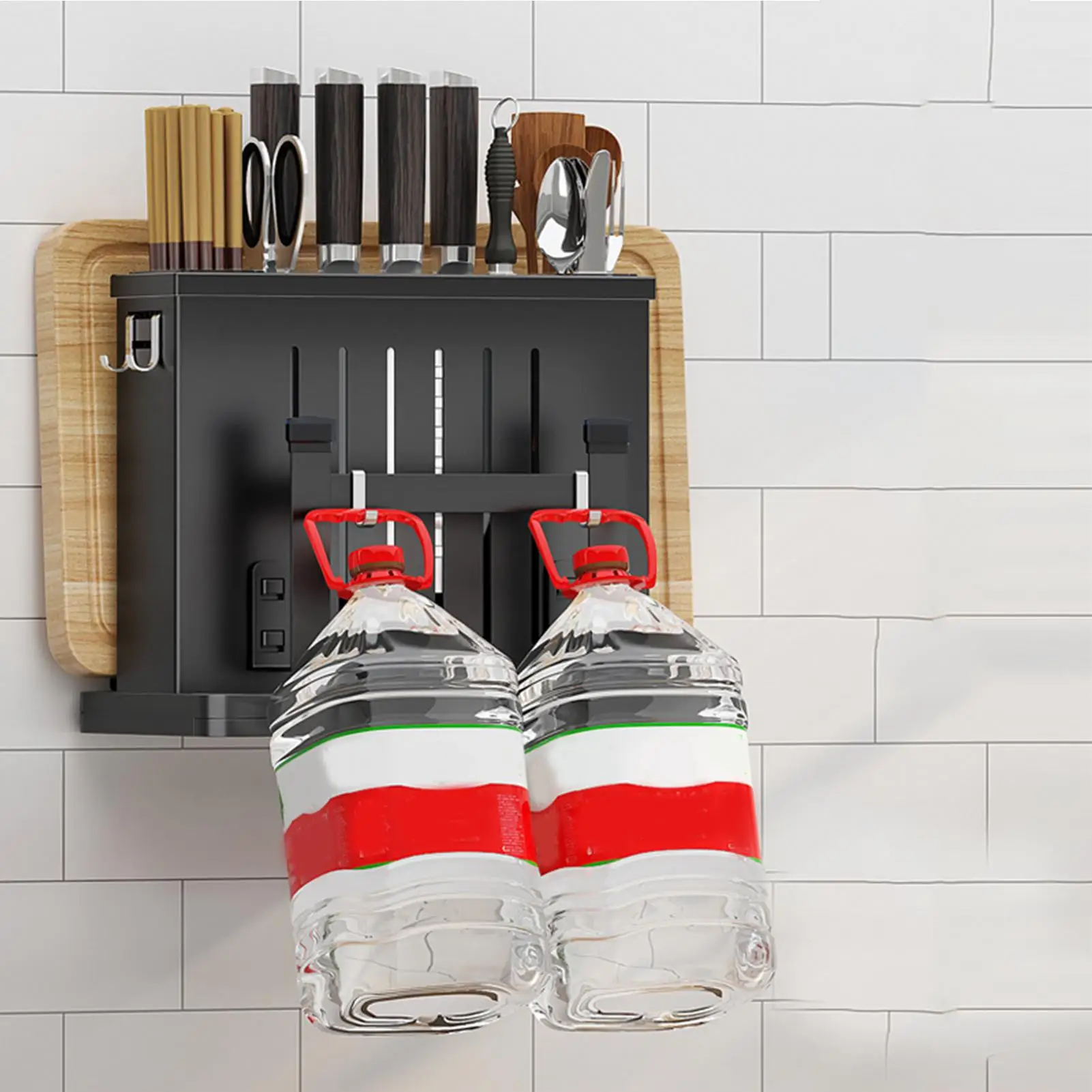 

Хранение разделочной доски без сверления, стеллаж для посуды, кухонный резак для хранения для общежития, отеля, ресторана, квартиры, аренда пекарий