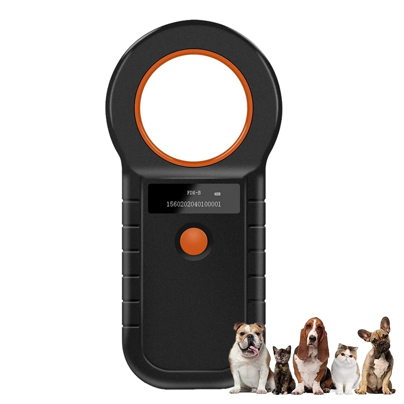 Animal Microchip Scanner ISO11784/85/FDX-B/EMID 128 Records Data Storage Upload to PC Pet Chip Scanner Reader For Dog/Cat/Pig