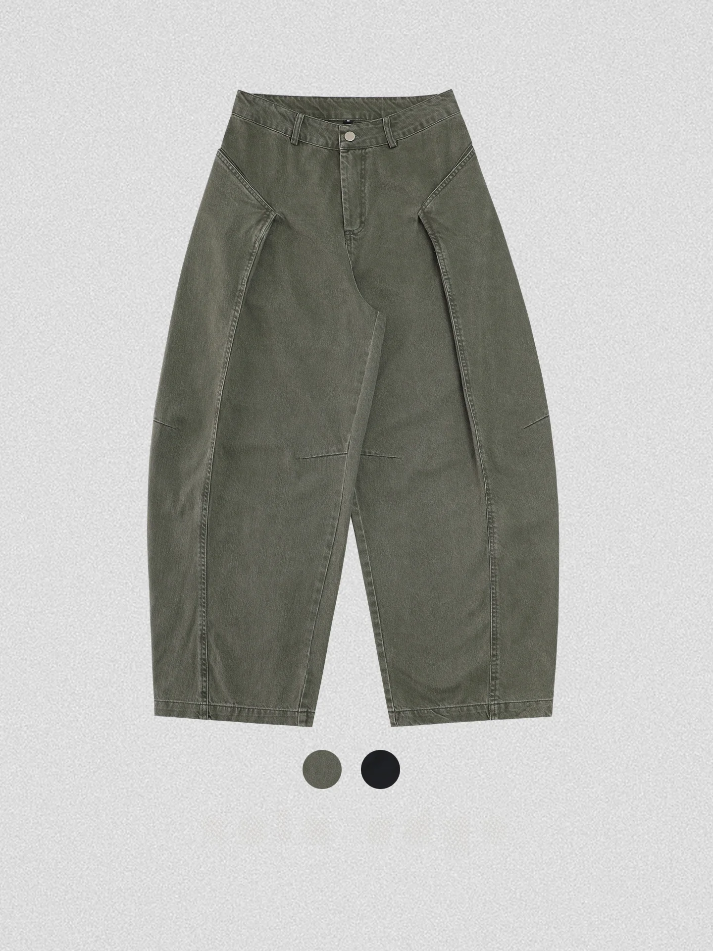 

Nolo Studio American Casual Workwear Pants Pure Cotton Men's Trousers Trendy Straight Leg Zipper Fly mid Waist Sle