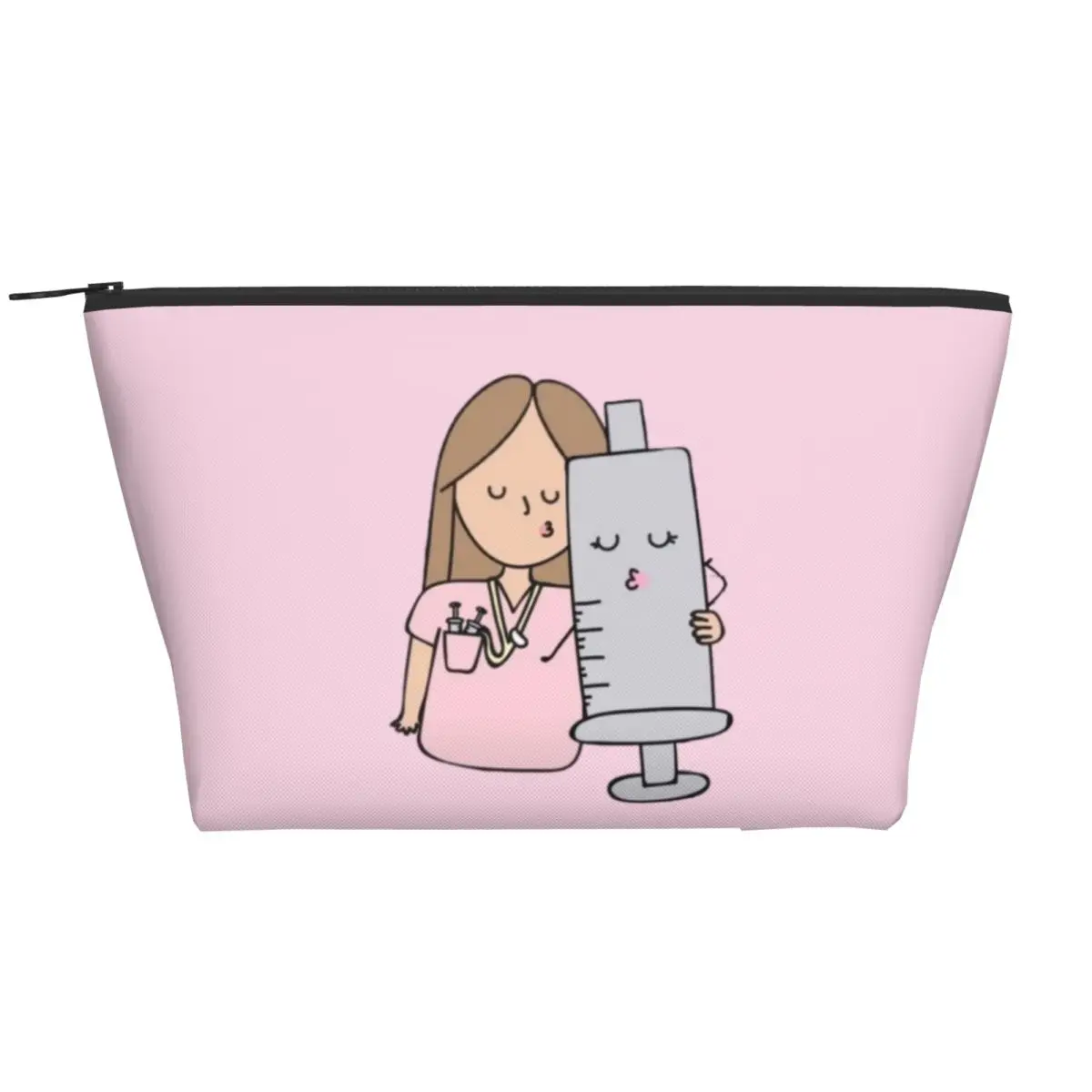 

Доктор Медсестра Enfermera En Apuros модная косметичка женская косметичка на молнии для женщин портативная косметичка-органайзер