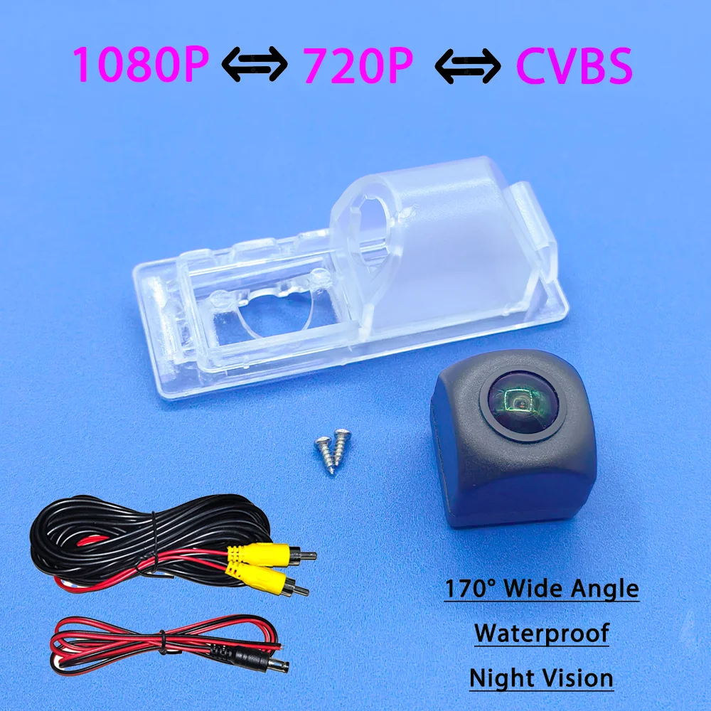 For Buick Envision,GL8,Verano,Excelle GT,Encore,Chevrolet Aveo,Cruze Hatchback,Trax,Lova RV,Malibu, 170° AHD 1080P Fisheye Rear