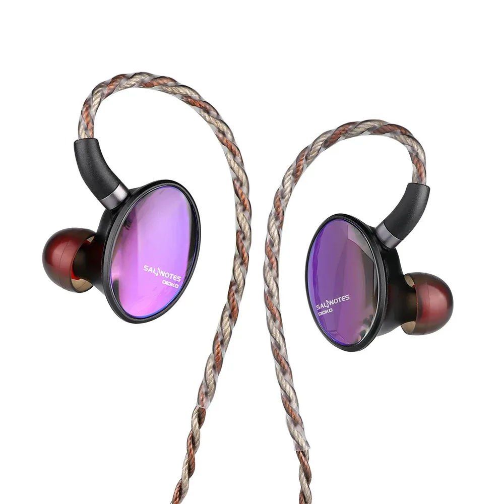 

7HZ Crinacle Salnotes Dioko 14.6mm Planar Diaphragm Driver In Ear Earphone HiFi Music Headphones Detachable Cable 7HZ Earphone