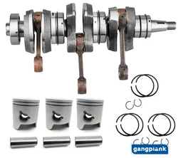 Outboard Engine Crankshaft Connecting Rod Assembly 6H3-11400-00 Crankshaft 69D for Yamaha 2-stroke 60 Hp