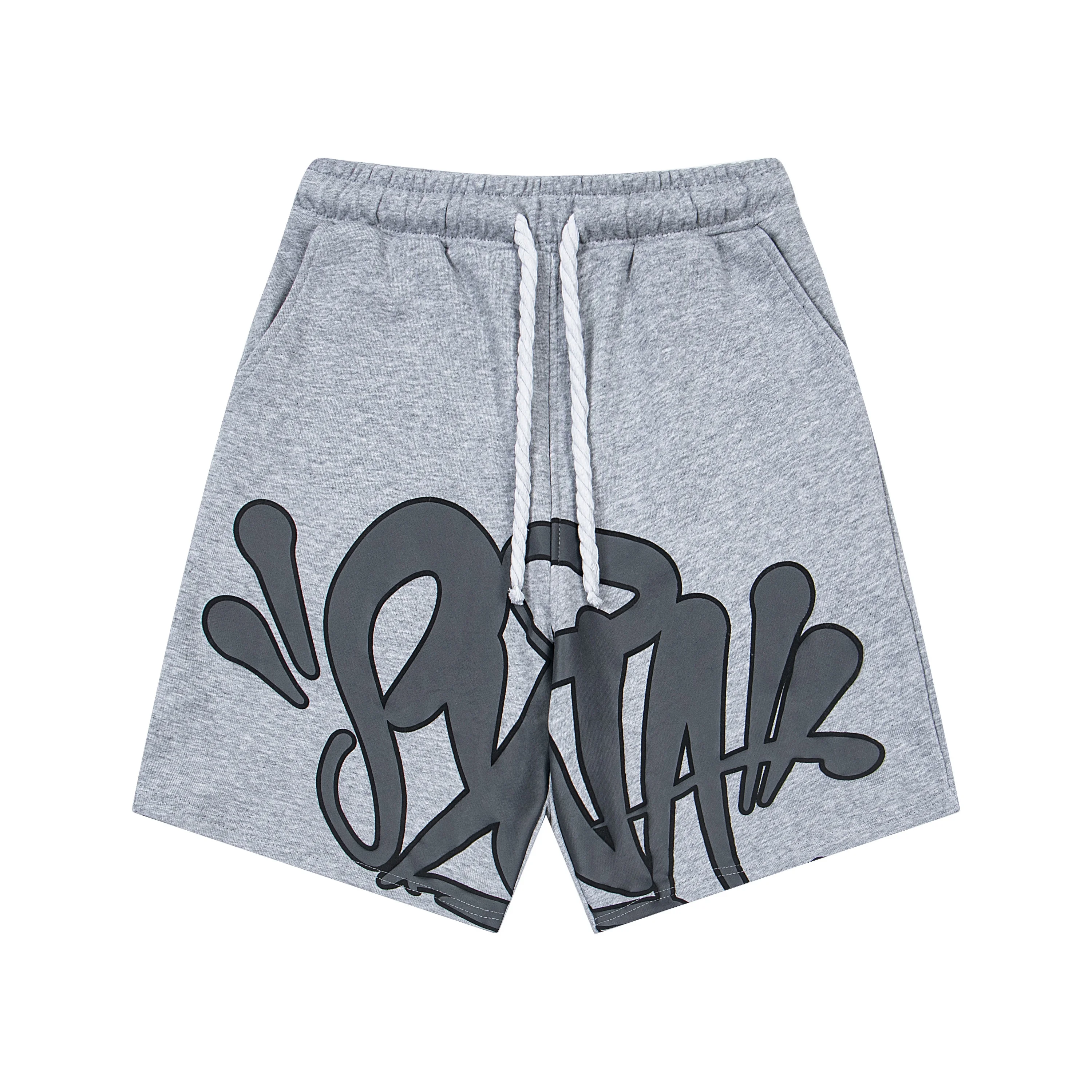

2025 Summer Hot-selling Brand Motorcycle Printing Men's Large-size Hip-hop Beach Shorts Casual Trend Quick-drying Sweatpants