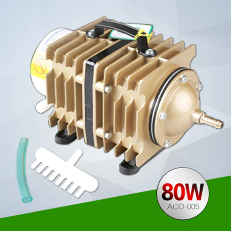

SUNSUN ACO-005 Large Aquarium Aquarium Fish Pond Aeration Pump Electromagnetic Air Pump / Oxygen Pump 80L/MIN